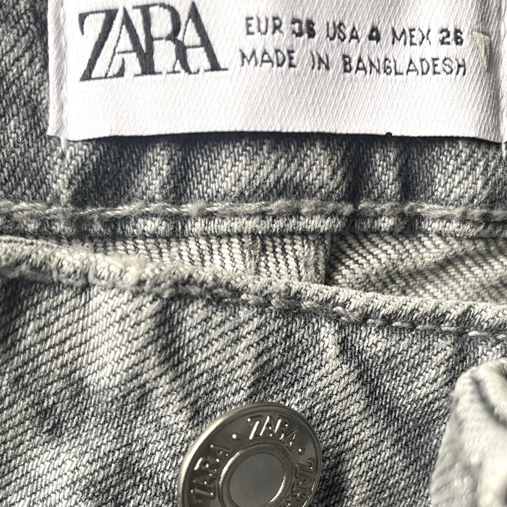 New without tags : Light gray Zara jeans